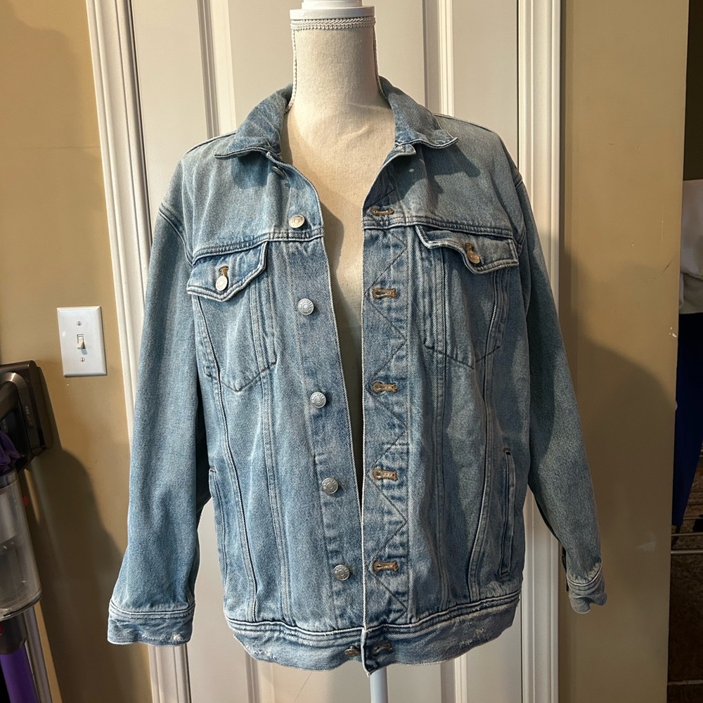 Madewell Oversized Trucker Denim Jacket